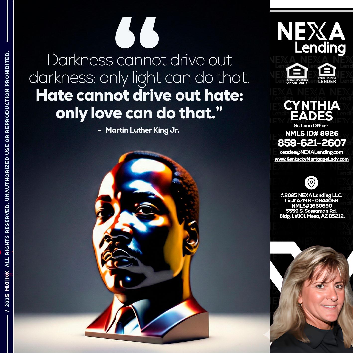 MLK 2026 - Cynthia Eades -Sr. Loan Officer