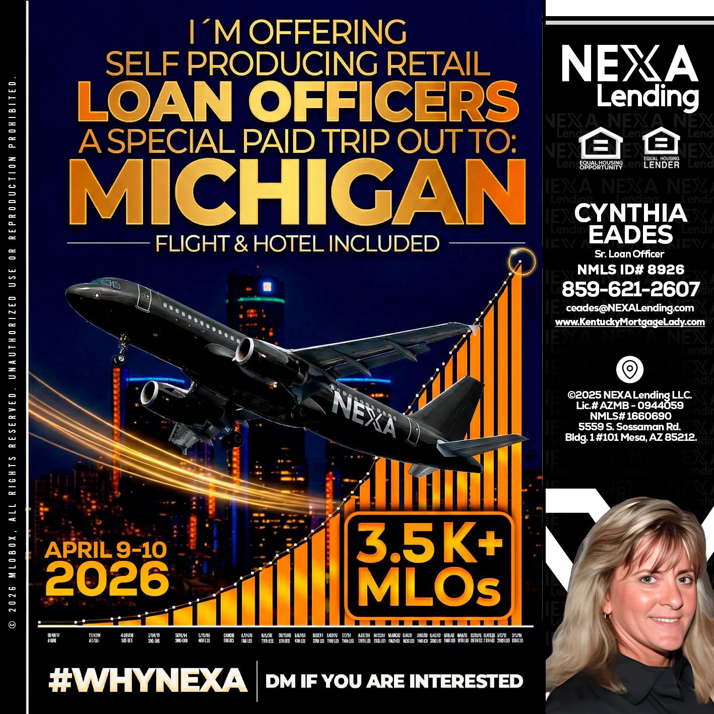 3.5K - Cynthia Eades -Sr. Loan Officer