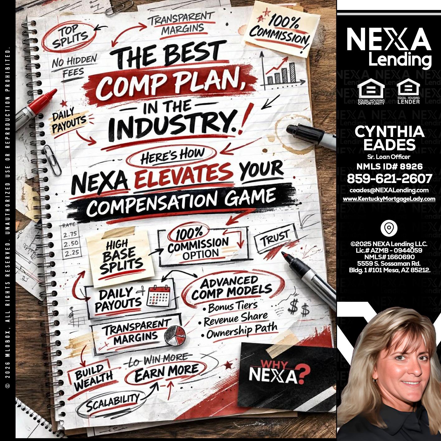 THE BEST COMP - Cynthia Eades -Sr. Loan Officer