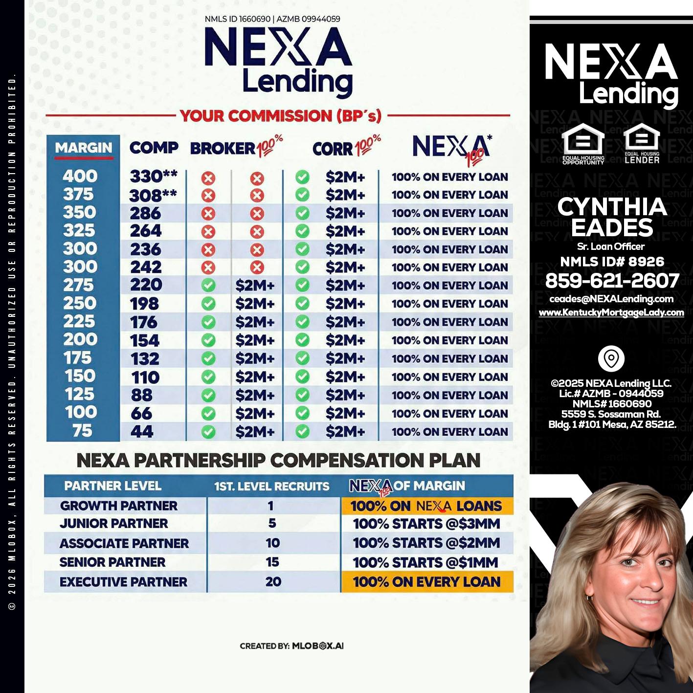 COMP - Cynthia Eades -Sr. Loan Officer