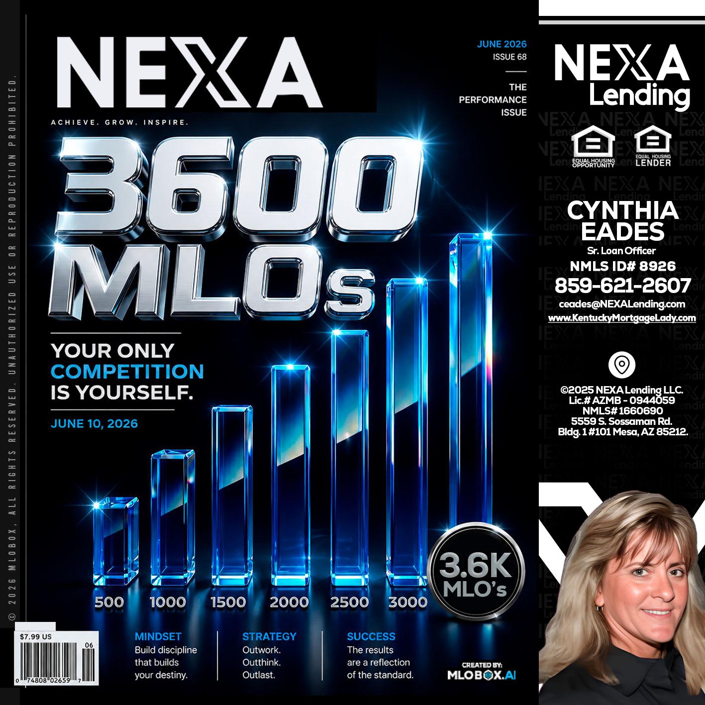 3600 MLOs - Cynthia Eades -Sr. Loan Officer