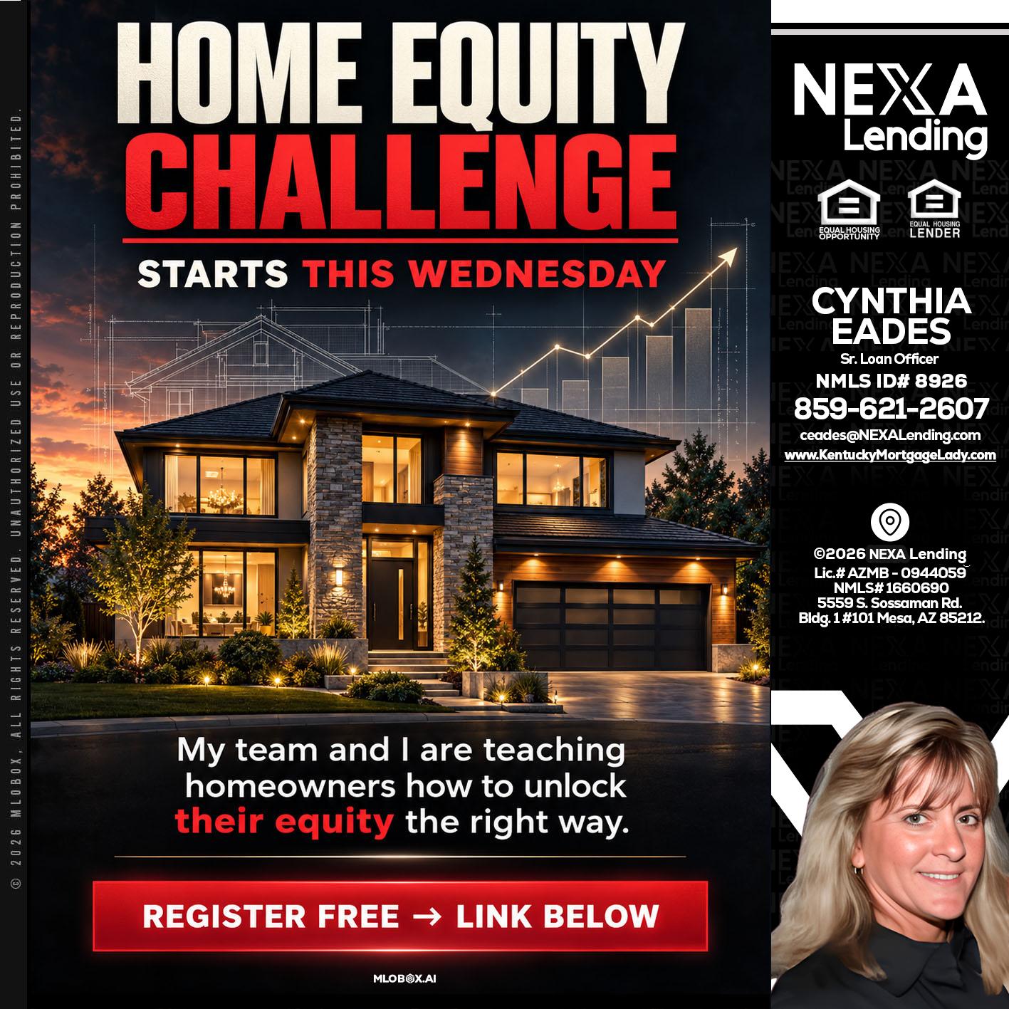 HOME EQUITY - Cynthia Eades -Sr. Loan Officer