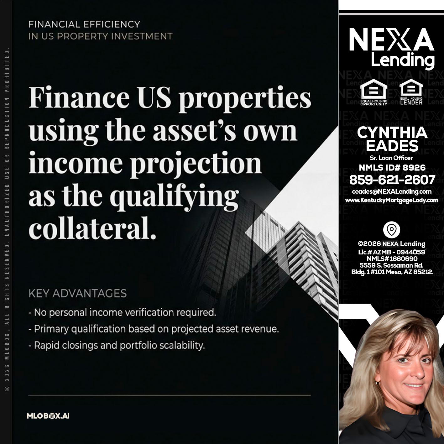 finance US - Cynthia Eades -Sr. Loan Officer